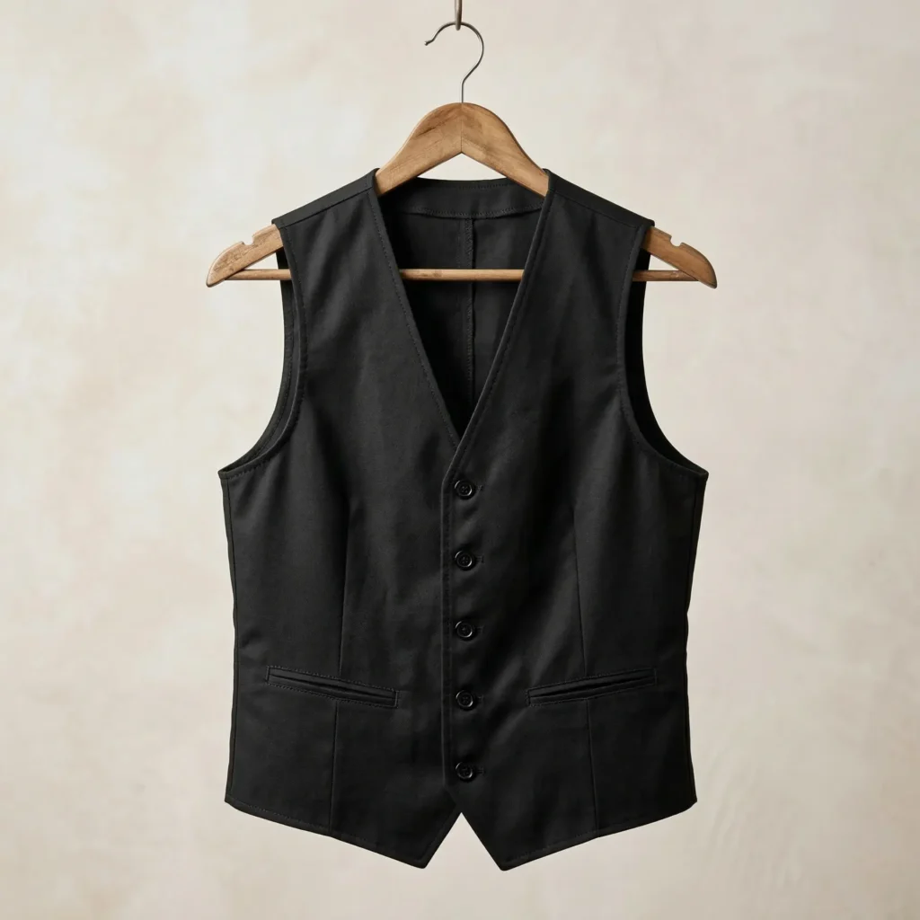 Bar staff uniform vest (2)