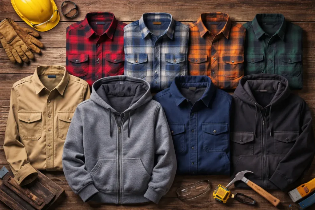 Construction Work Shirt Collection