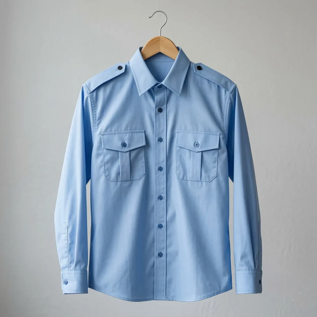 Corporate security uniform shirt