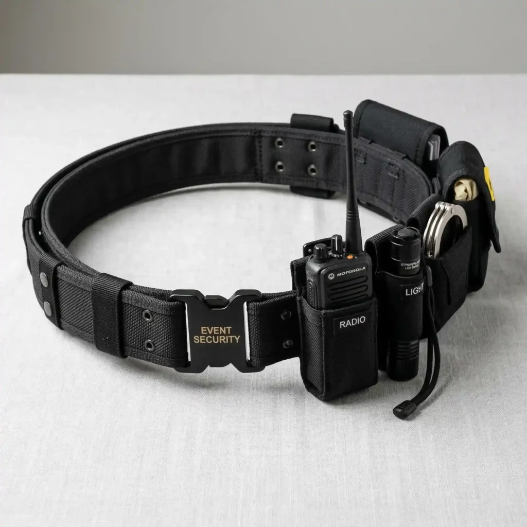 Event security duty belt