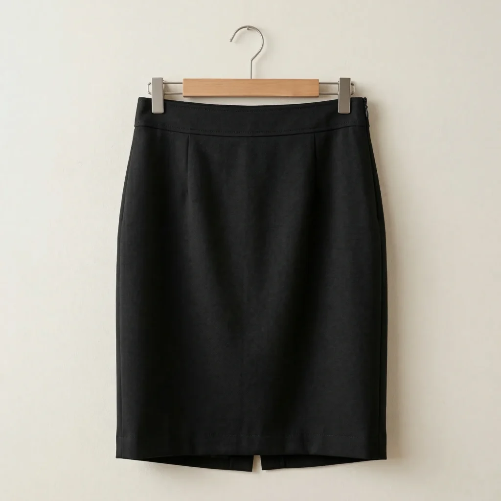 Front desk pencil skirt