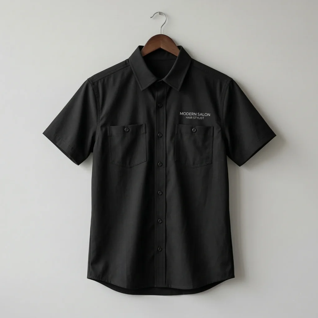 Hair stylist work shirt