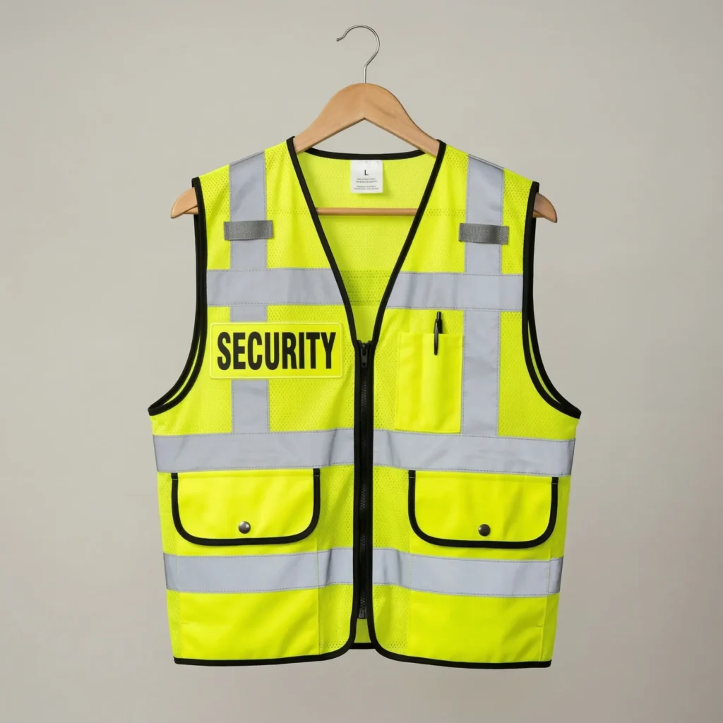 High-visibility security vest