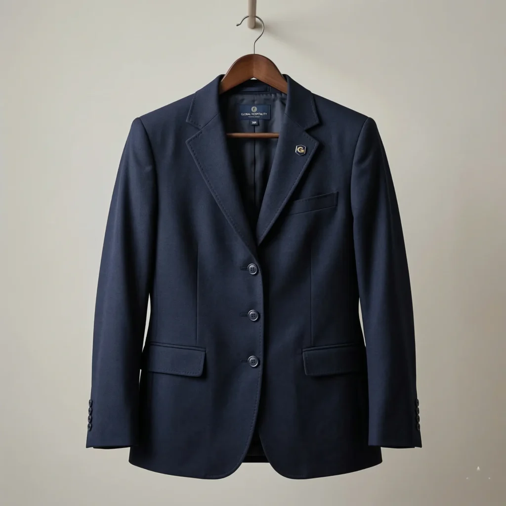 Hotel front desk blazer