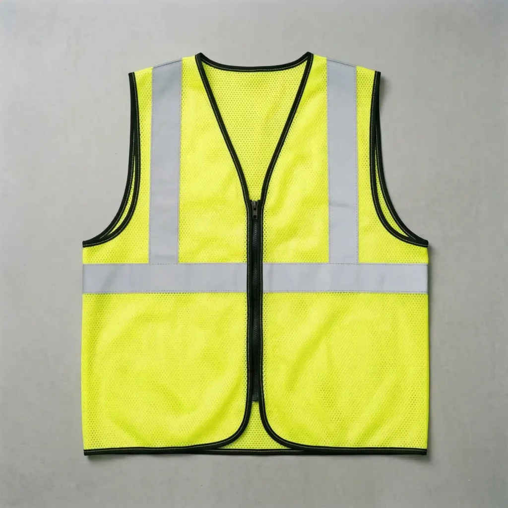 Lightweight mesh safety vest