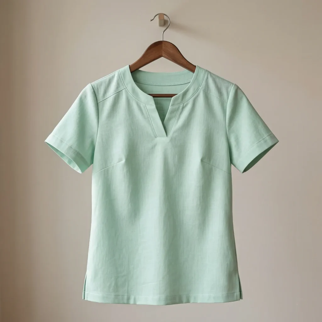 Massage therapist uniform top