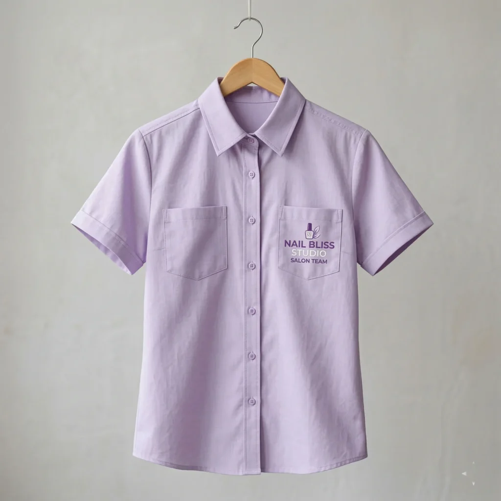 Nail Salon Work Shirt