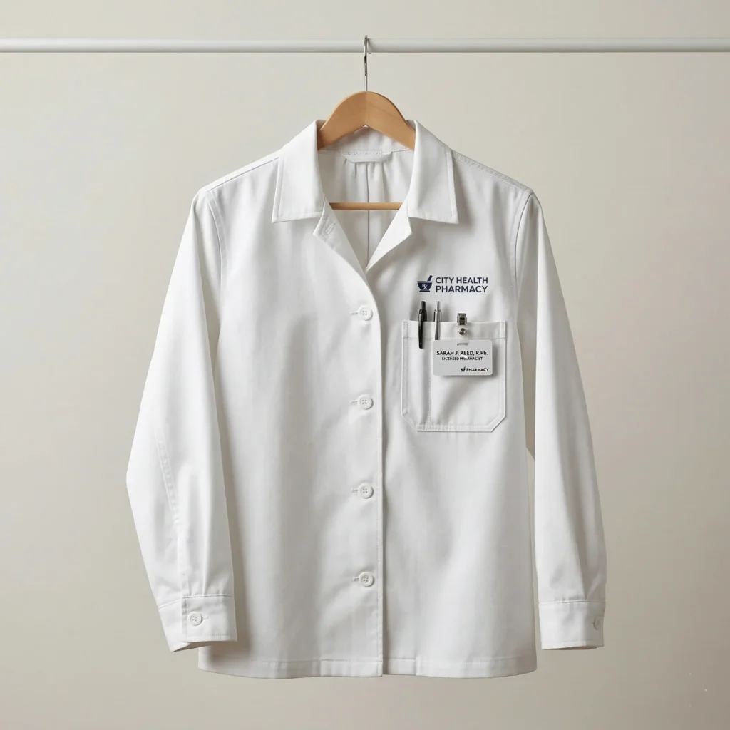 Pharmacy staff jacket