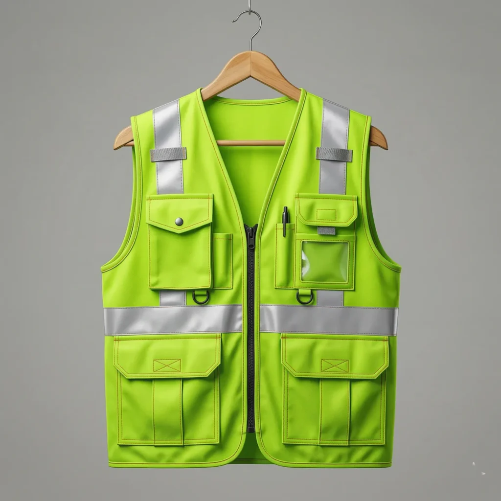 Professional reflective construction vest