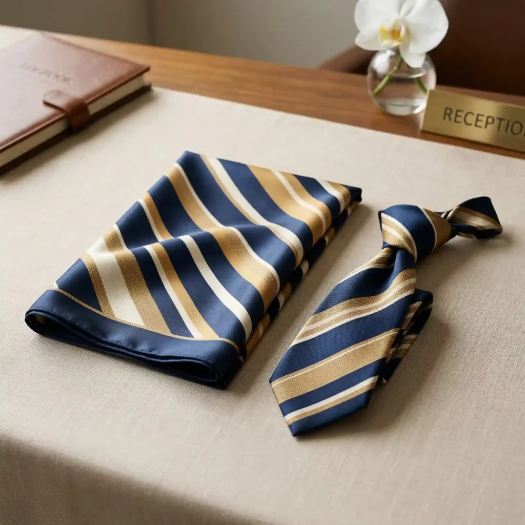 Receptionist neck scarftie