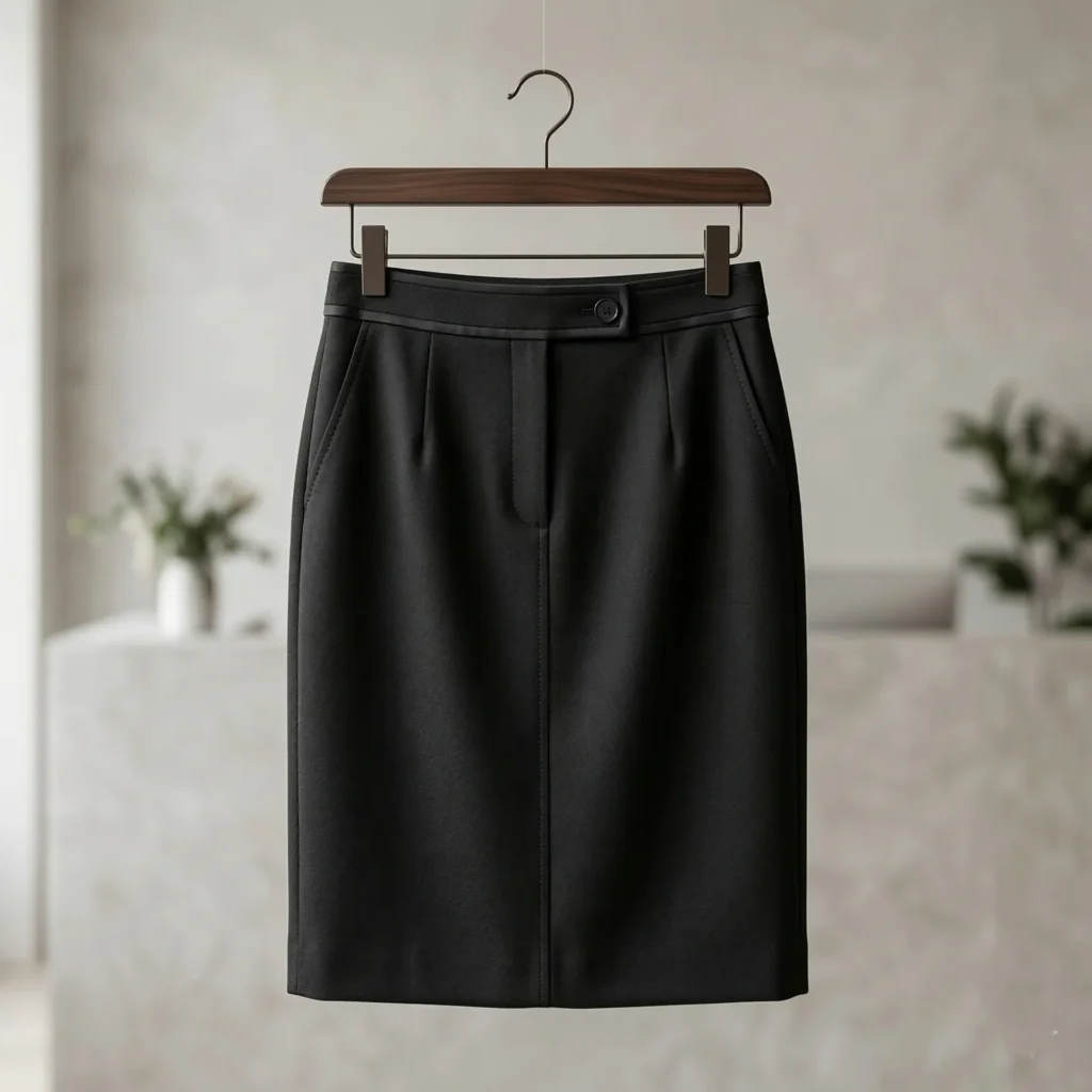 Receptionist pencil skirt
