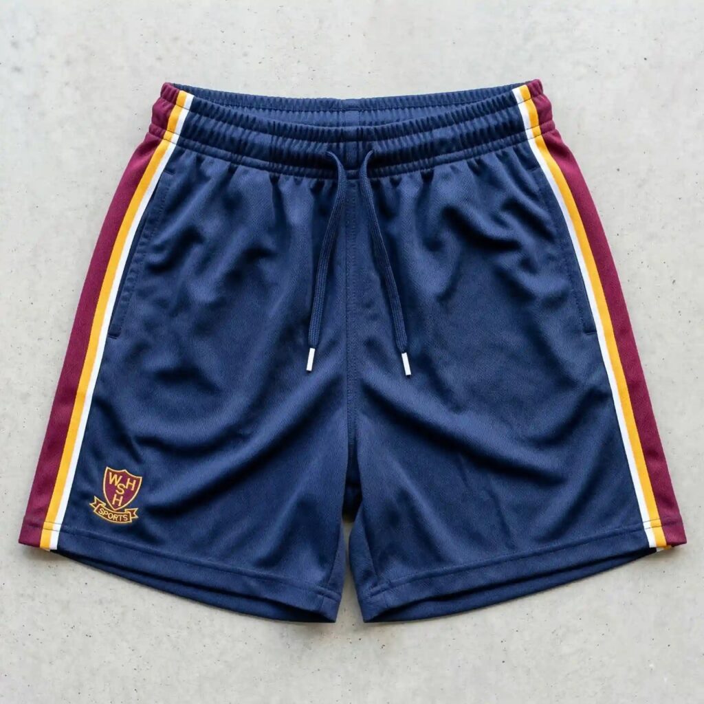 School PE sports shorts