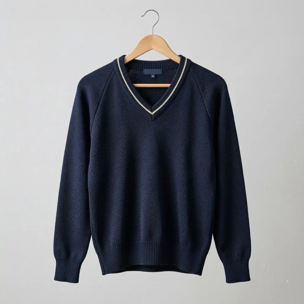 Secondary school uniform sweater