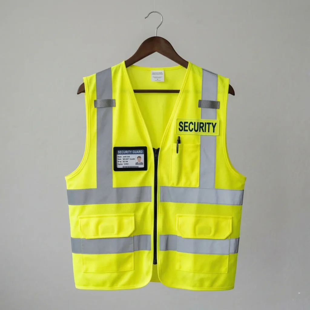 Security guard reflective vest