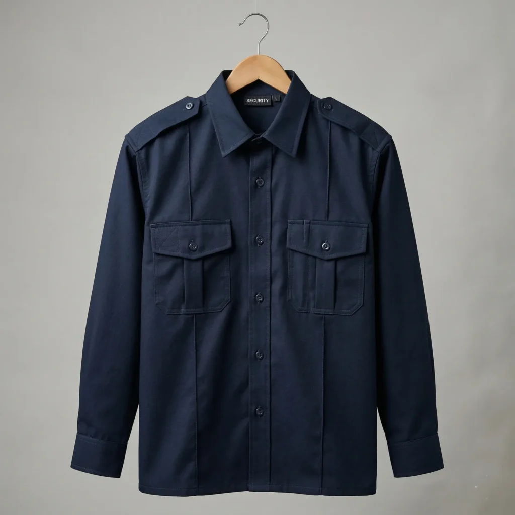 Security guard uniform shirt