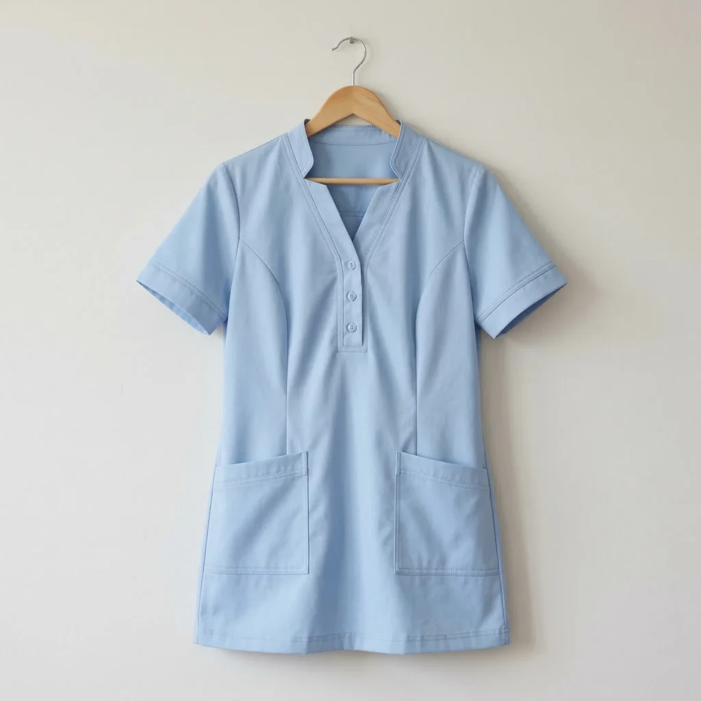 Spa wrap uniform top