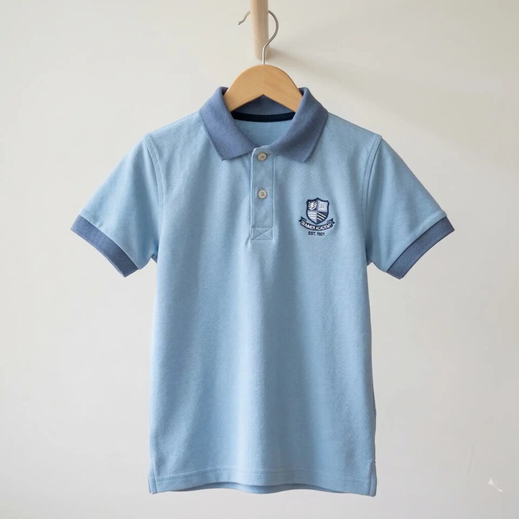 Summer school polo shirt