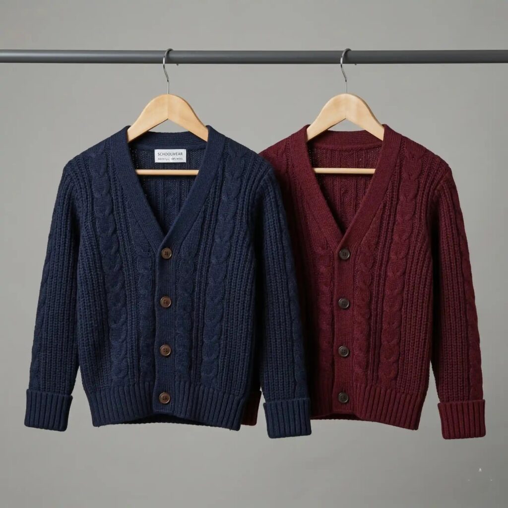 Winter school cardigan