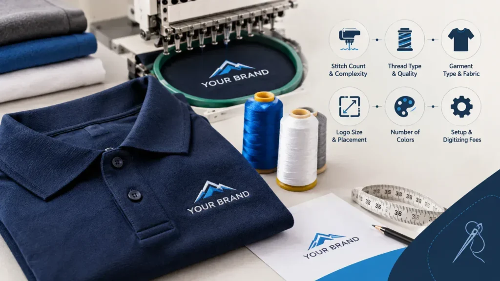 Embroidery Cost Per Logo