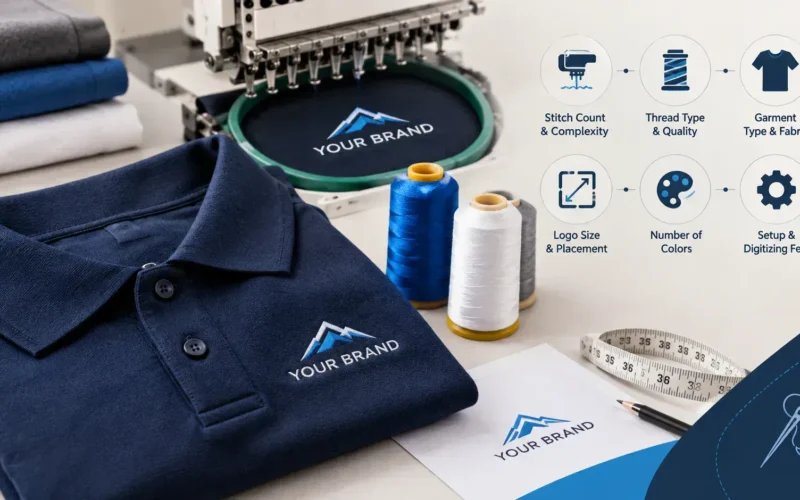 Embroidery Cost Per Logo