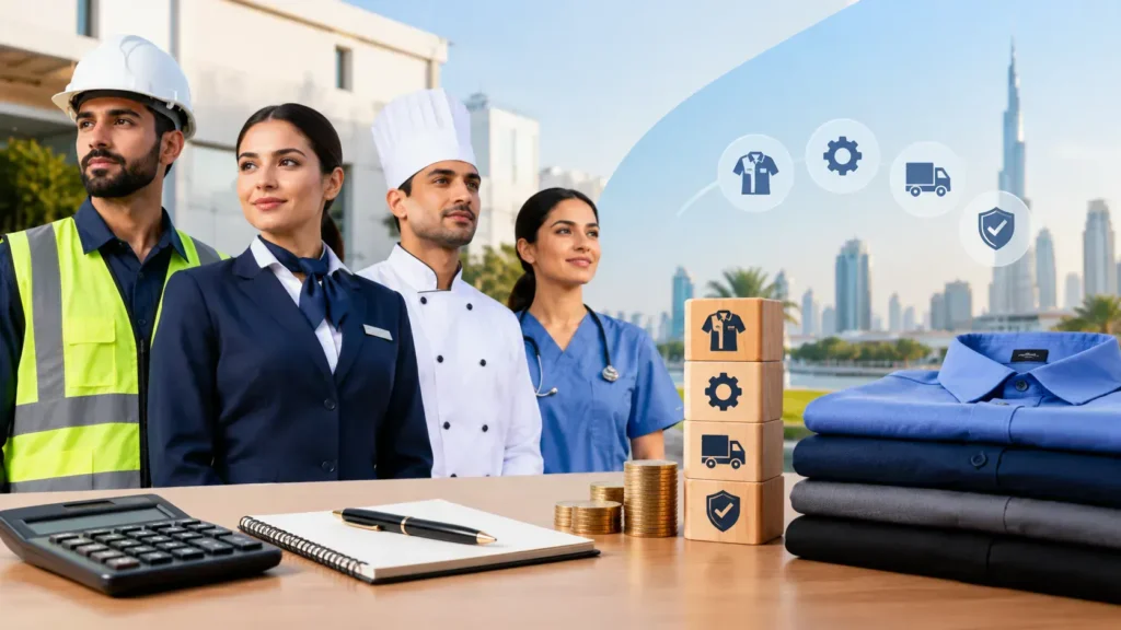 uniform cost per employee